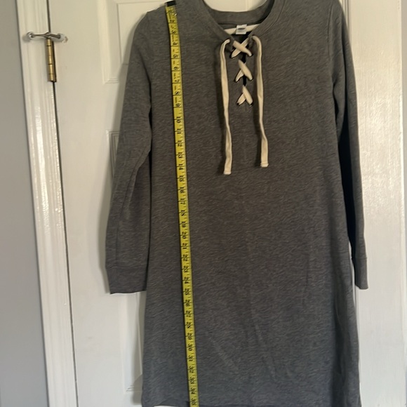 Old Navy sweatshirt dress size Medium - Picture 3 of 4